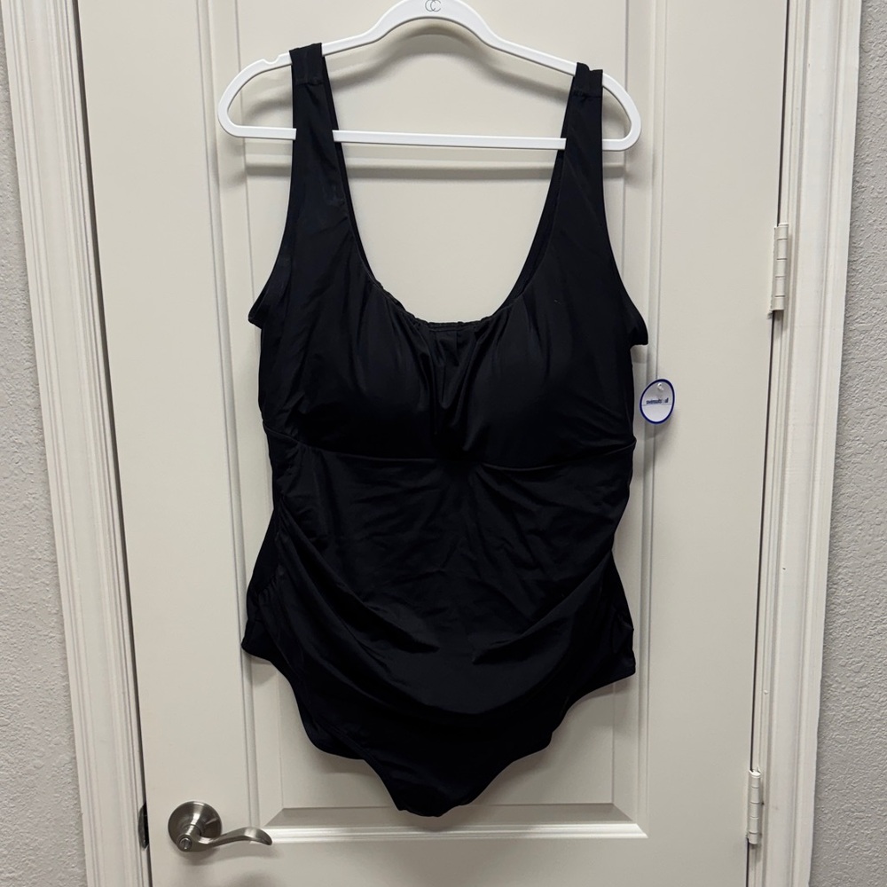 Swimsuits For All Elegant Black Women's Swimsuit